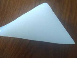 High Temperature Solid Silicone Rubber for Extrusion (with Fumed Silica, Beige Color)